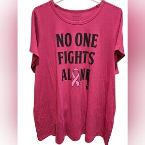 Torrid "No One Fights Alone" Tee 5X(28)